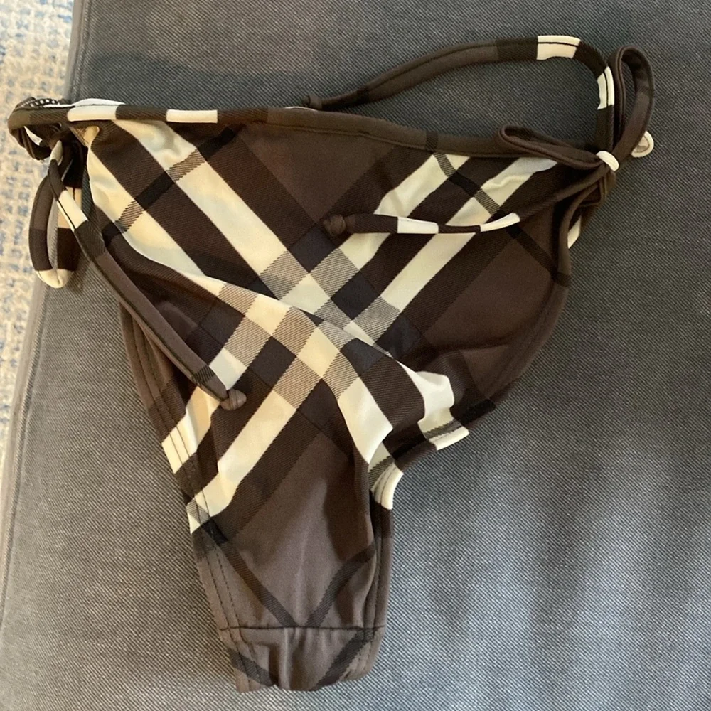 Burberry bikini size Medium olive/cream - Picture 7 of 9